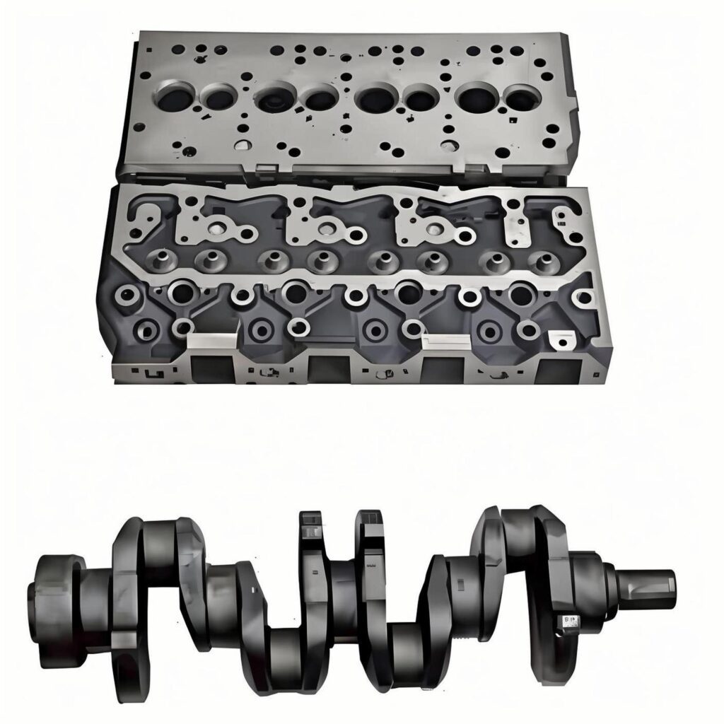 Diesel engine parts removal