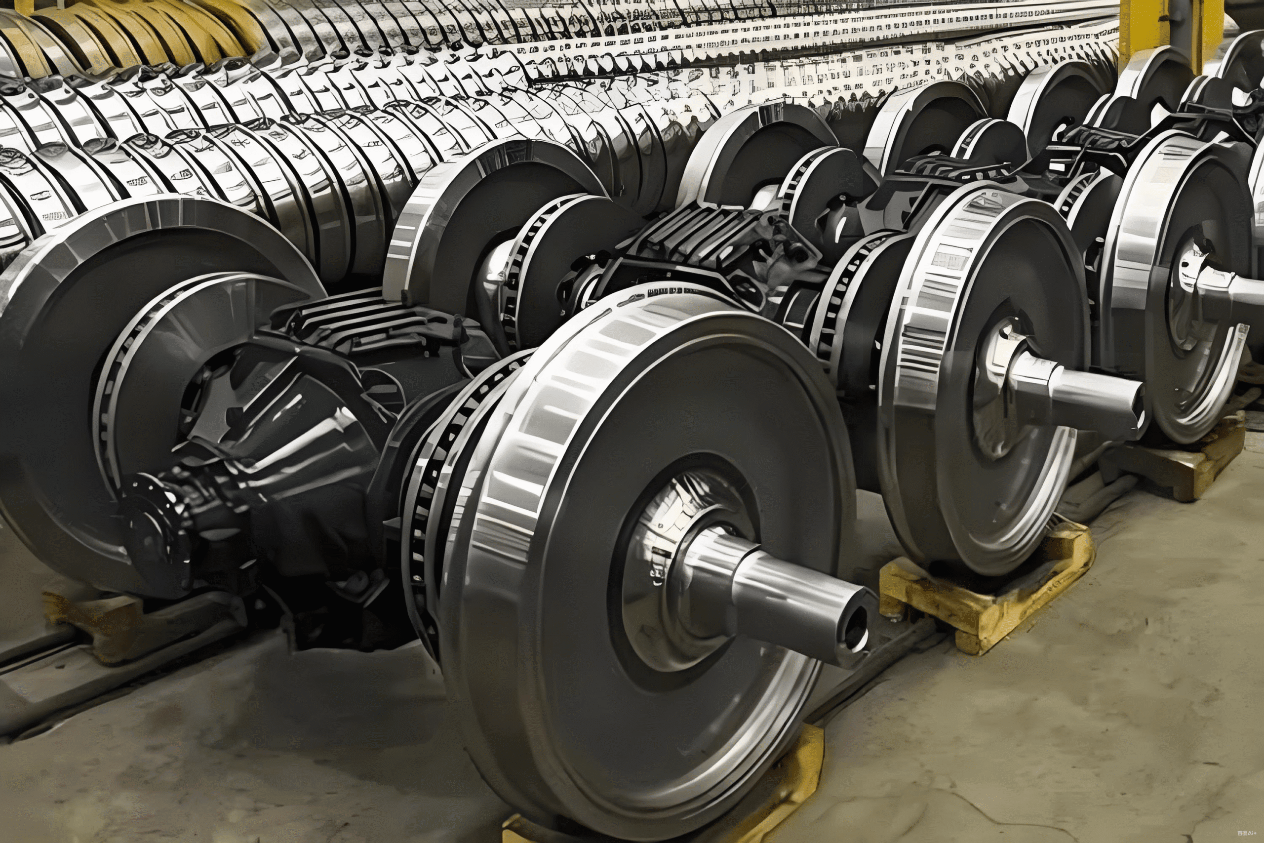 Train Wheels Manufacturing 3 Locomotive Wheels