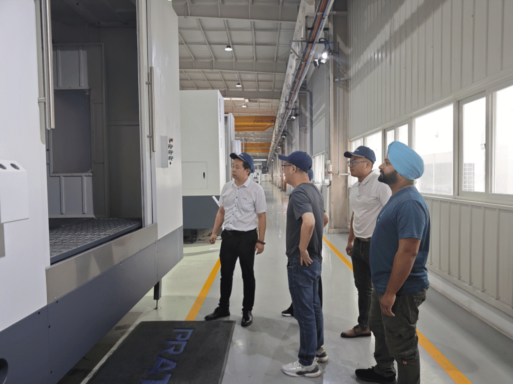 India Client Inspects Gantry Machining Center 4 image 80
