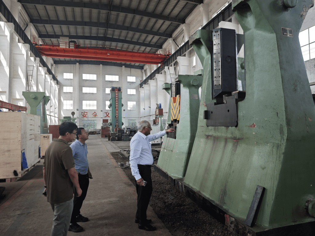 India Long-Term Client Visits for NC Forging Hammer 5 image 5