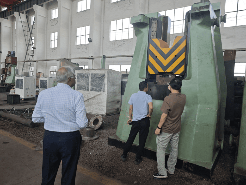 India Long-Term Client Visits for NC Forging Hammer 6 image 6