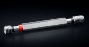 CNC thread plug gauge grinding setup for precision external thread gauge manufacturing