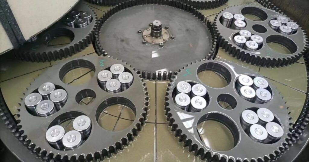 Vertical spindle rotary surface grinder applications for semiconductor, optical glass, ceramic, tungsten, magnetic steel, and carbon fiber materials