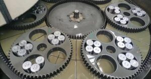 Vertical spindle rotary surface grinder applications for semiconductor, optical glass, ceramic, tungsten, magnetic steel, and carbon fiber materials