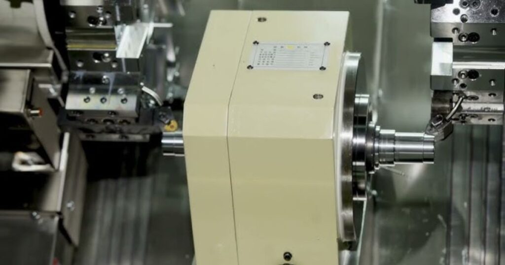 Glass bottle mold manufacturing process using a center-drive CNC lathe